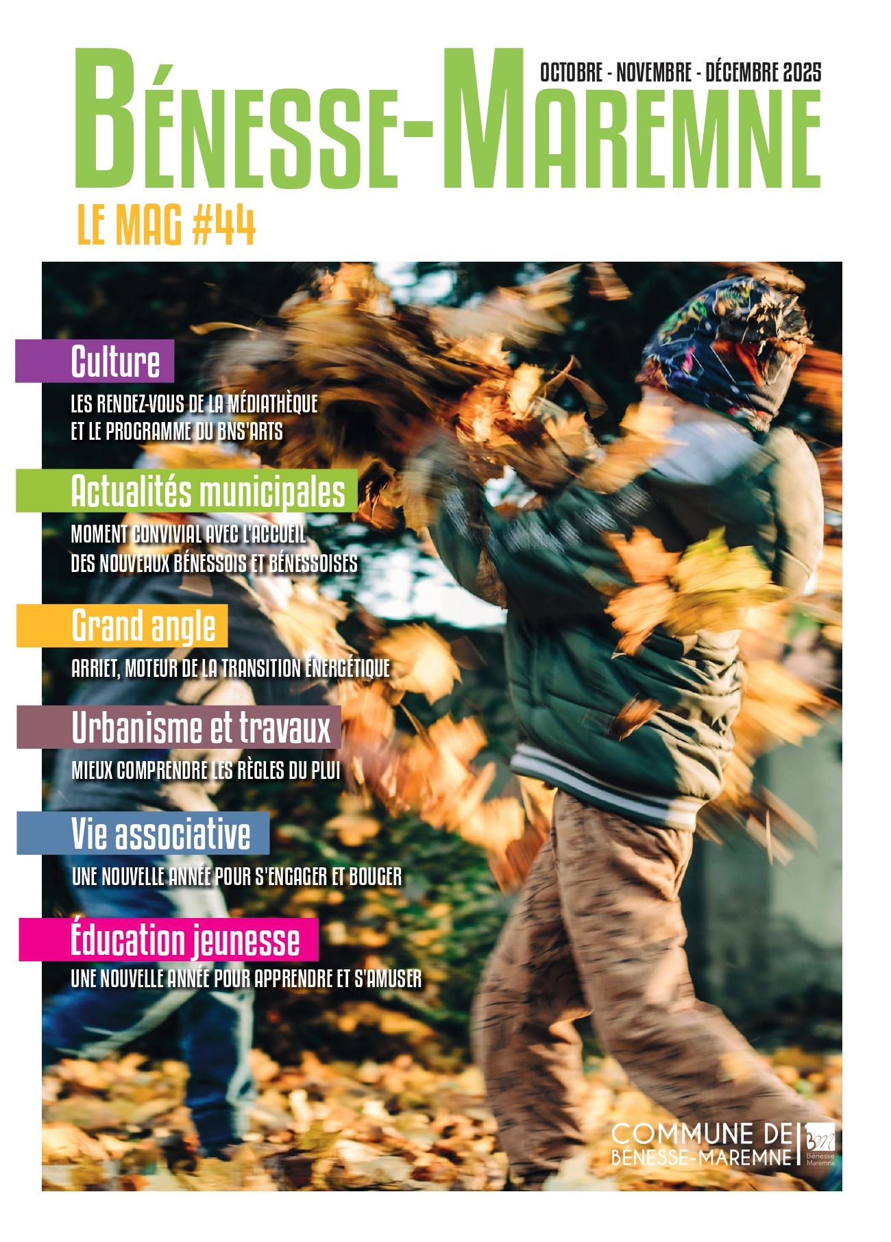 Lien vers le magazine municipal sur Calaméo